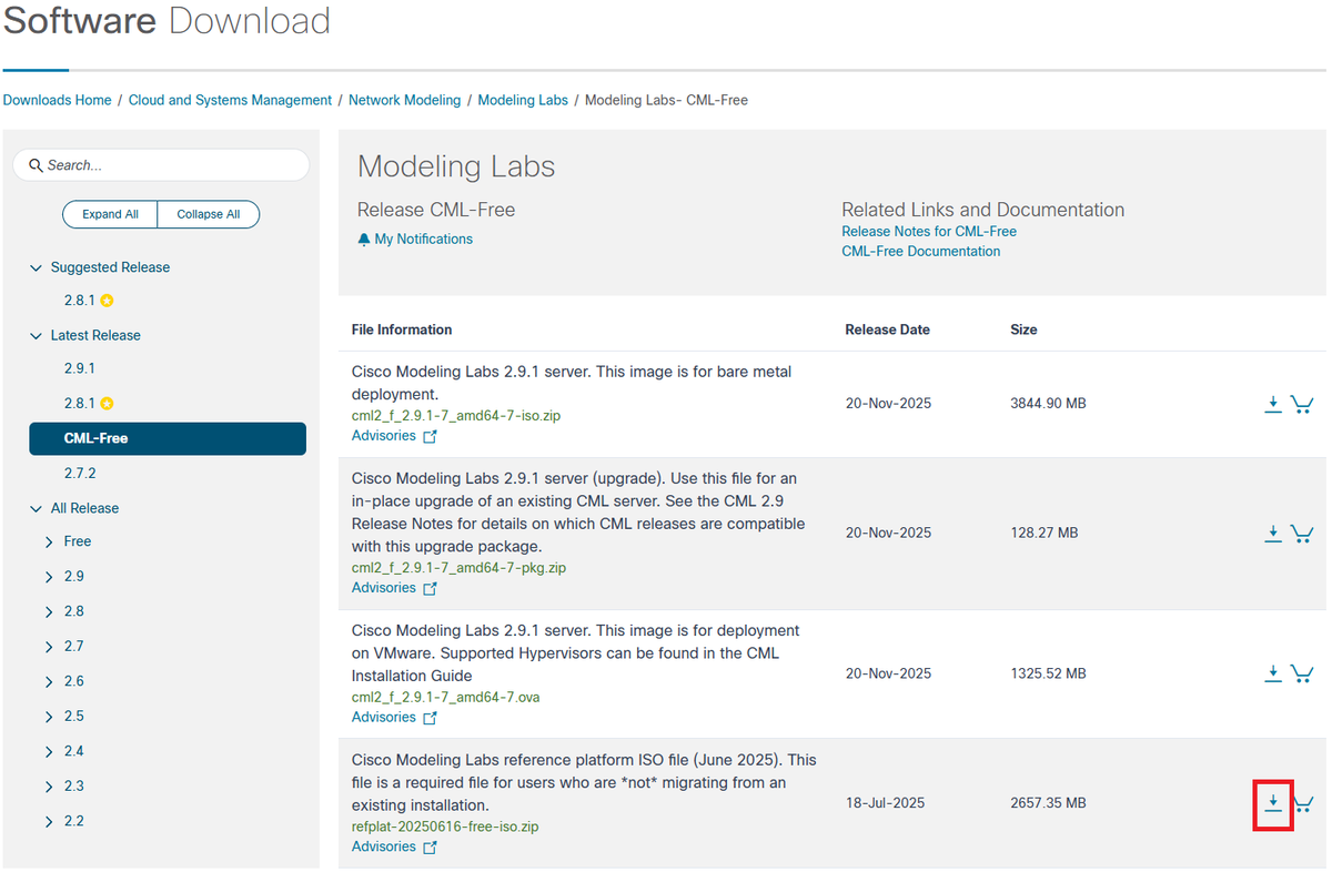 Cisco Modeling Labsのインストール - IT技術ブログ