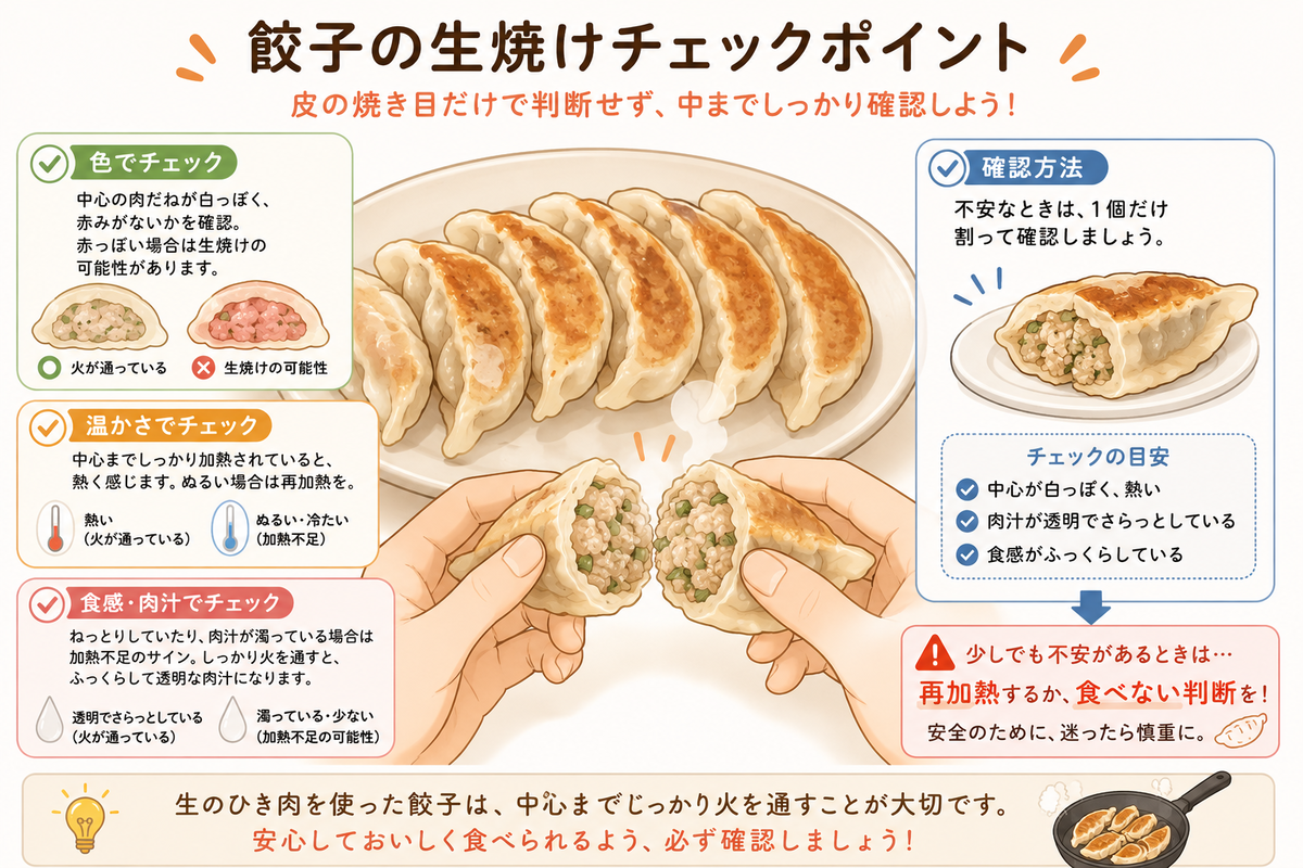 餃子の生焼けを防ぐ焼き方｜冷凍餃子も失敗しない安全な手順 - ゆるっ