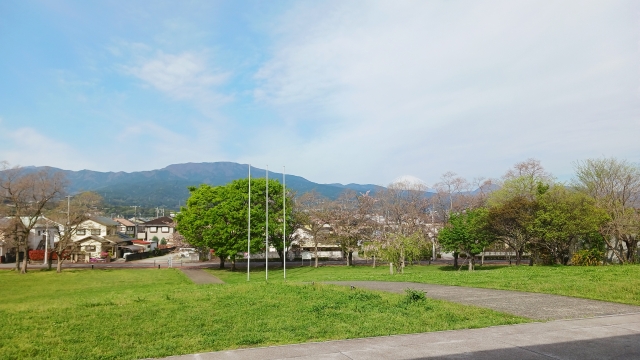 小田原アリーナからの景色