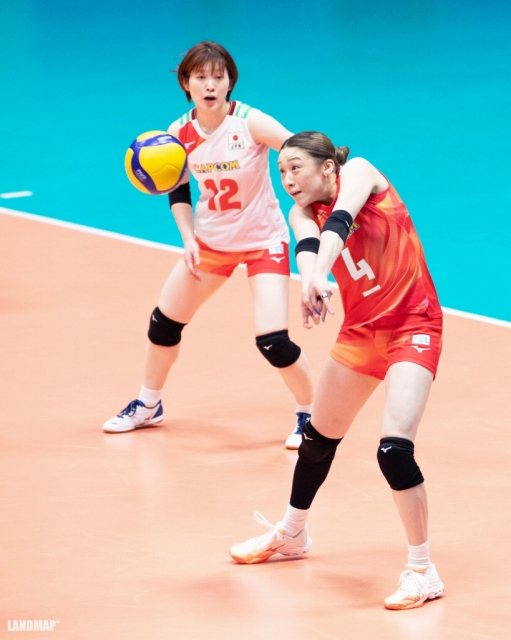 石川真佑選手、福留慧美選手