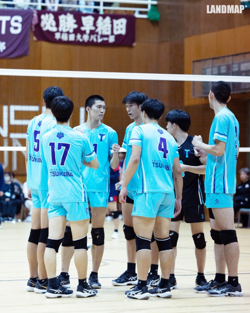 山本快選手、筑波大学バレーボール部