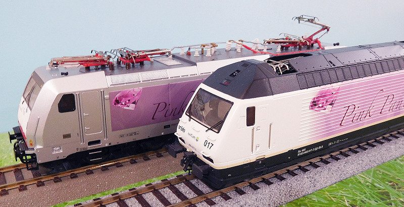 Roco 73274 BLS 465 017 'Pink Panther' その3 - 穂の原でんしゃ製作所