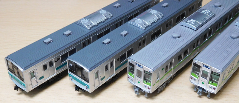 華麗 鉄コレ JR207系900番代常磐緩行線 基本＆増結セット