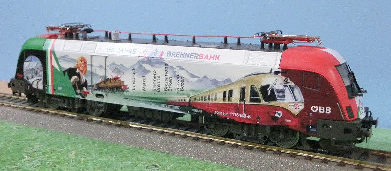 Roco 73240 ÖBB 1116 159-5 '150 Jahre Brennerbahn' Ep.6 その3 - 穂