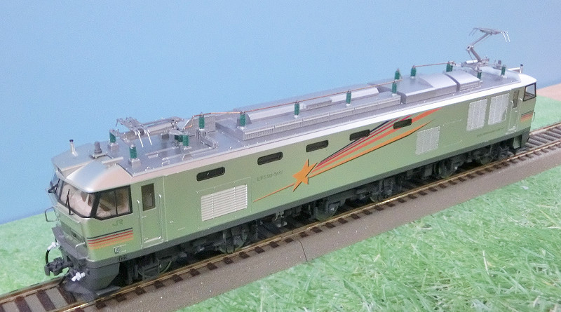 Tomix HO-141 EF510 500 'カシオペア' その7 - 穂の原でんしゃ