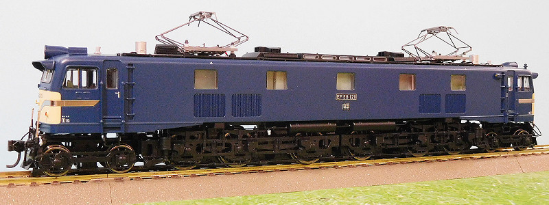 天賞堂 ダイキャストモデル EF58 カンタム機 - 穂の原でんしゃ製作所