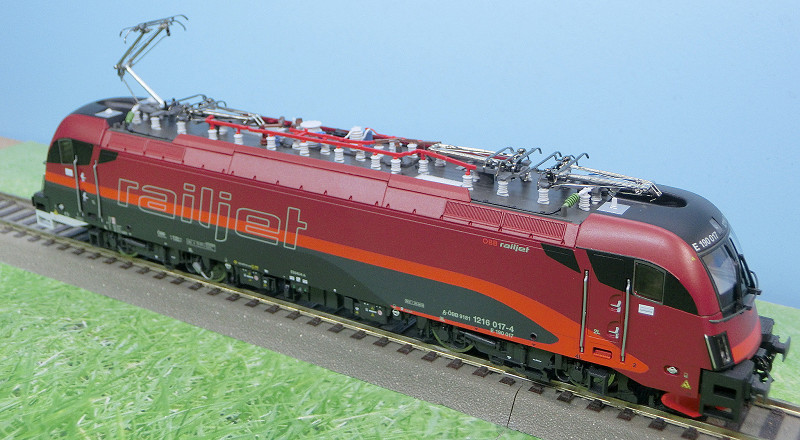 73248 Electric locomotive 1216 017-4 Railjet, ÖBB