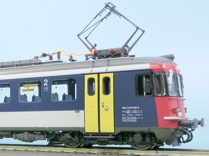 PIKO 96843 SBB Rbe4/4 540 058-5 Ep.6 その4 - 穂の原でんしゃ製作所
