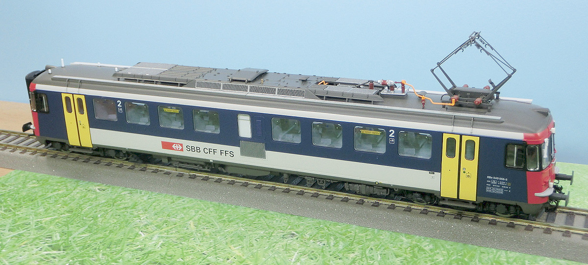 PIKO 96843 SBB Rbe4/4 540 058-5 Ep.6 その4 - 穂の原でんしゃ製作所