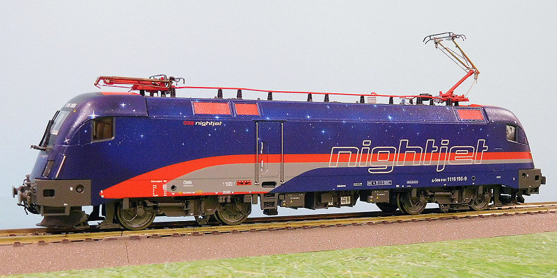 Roco 70523 ÖBB 1216 012-5 Ep.6 'nightjet' その1 - 穂の原で