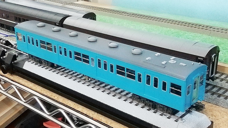 パーミルの101系ペーパーキットが出来た - 穂の原でんしゃ製作所