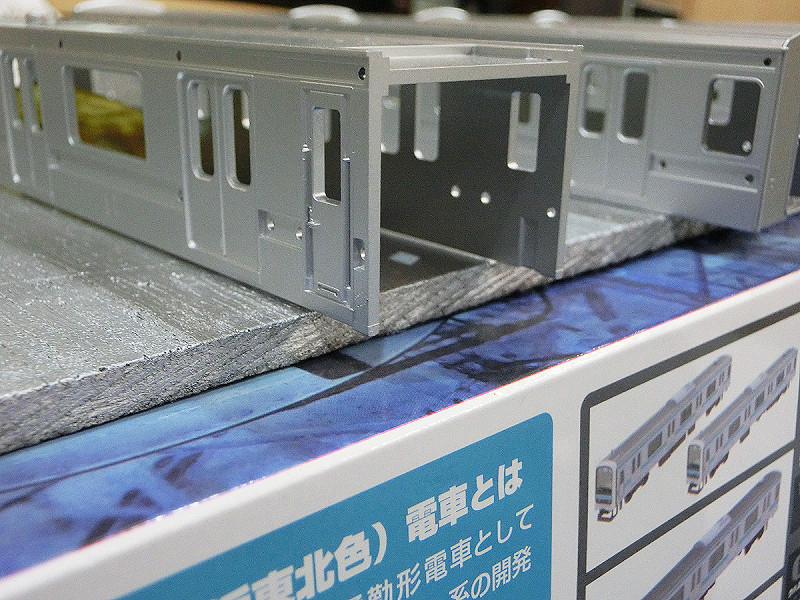 PLUMの209系キットを作り始める その3 - 穂の原でんしゃ
