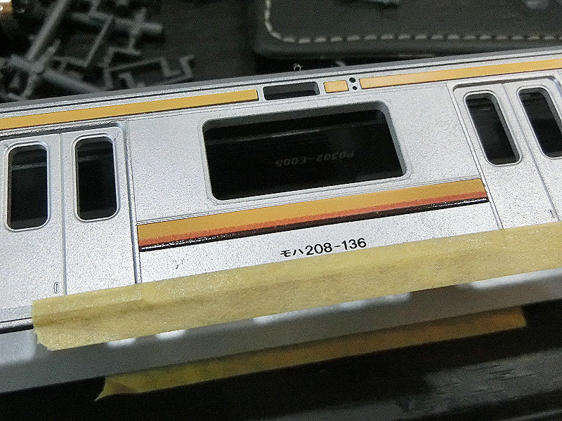 PLUMの209系キットを作り始める その23 - 穂の原でんしゃ製作所