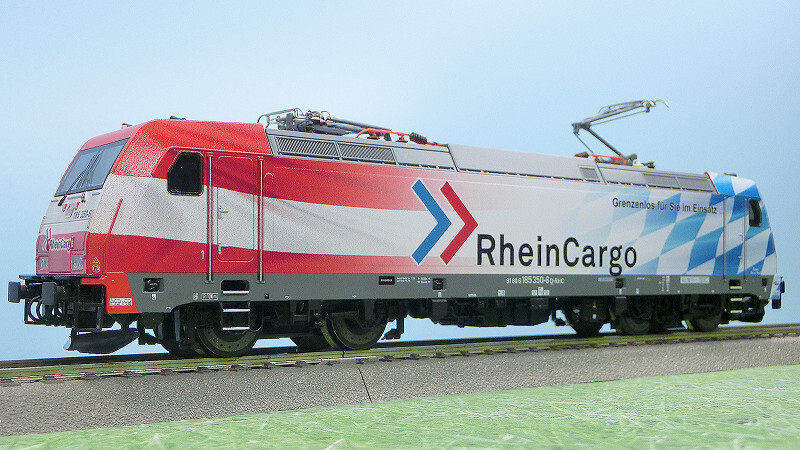 PIKO 59065 RheinCargo 185 350-6 Ep.6 その3 - 穂の原でんしゃ製作所