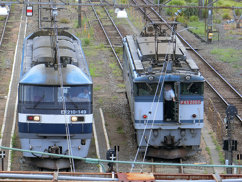 EF65 2060を観る - 穂の原でんしゃ製作所
