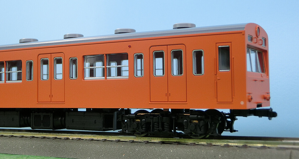 トラムウェイ 国鉄101系朱色1号 その2 - 穂の原でんしゃ製作所