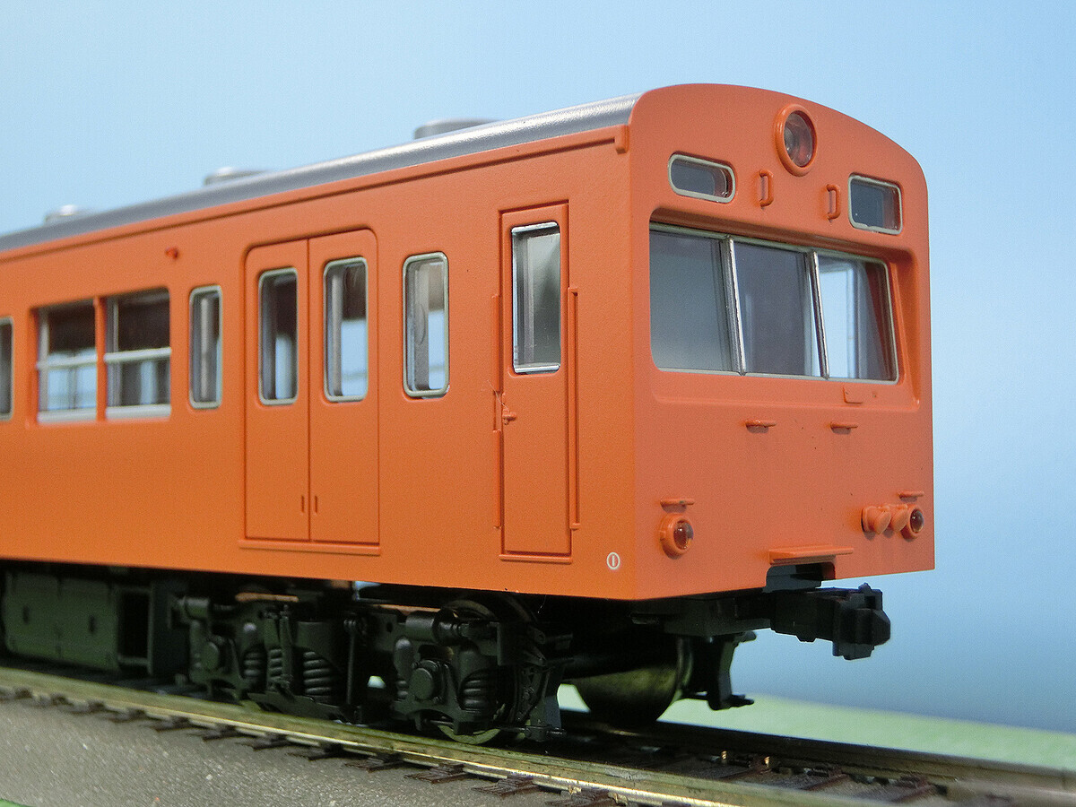 トラムウェイ 国鉄101系朱色1号 その5 - 穂の原でんしゃ製作所