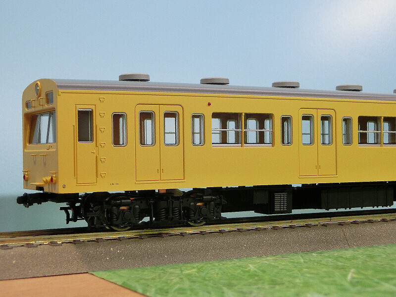 HOゲージ トラムウェイ 1:80スケール鉄道模型 国鉄101系黄色5号 基本