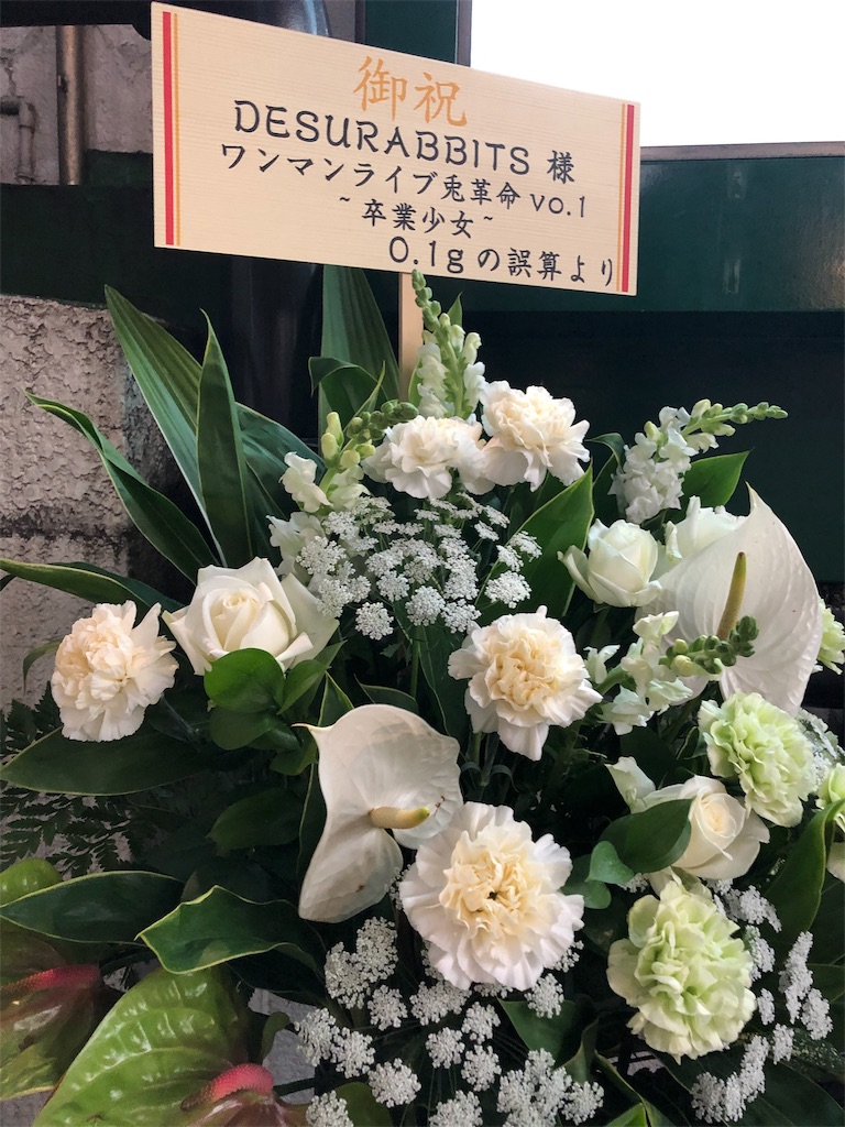 Desurabbits ワンマン Live 兎革命 Vol 1 卒業少女 あもっとのブログ