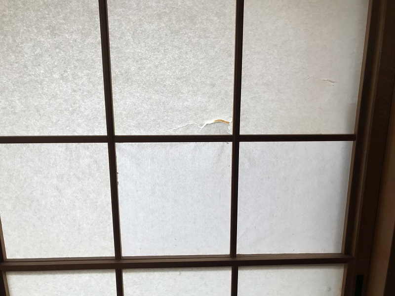 100均商品で かんたん障子補修 アラフィフからのチャレンジャーブログ