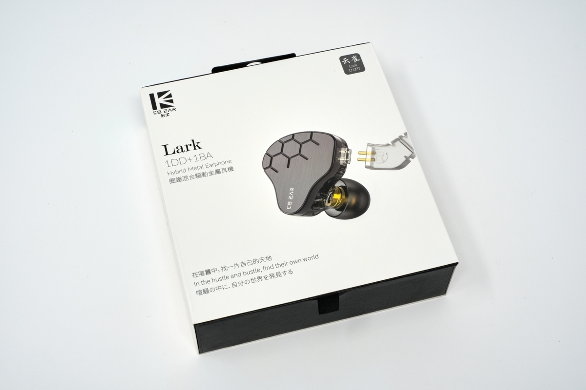 KBEAR Lark レビュー「この価格帯では珍しい、ハイブリッド