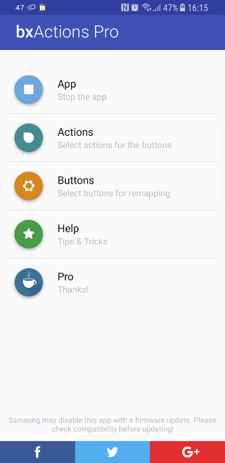 Bixbyキーをリマッピングするbxactionsに課金した 以下省略 Bixbyキーをリマッピングするbxactionsに課金した 以下省略
