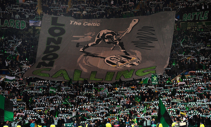 画像：London Calling by Celtic supporters