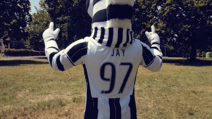 ユベントスのマスコットキャラクター『Jay』 画像:ユベントスのマスコットキャラクター『Jay』