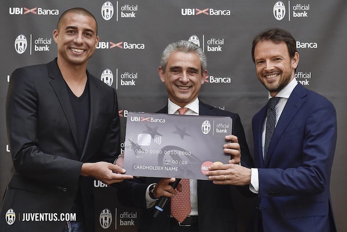 UBI Banca とユベントスのパートナー契約 画像:UBI Banca とユベントスのパートナー契約