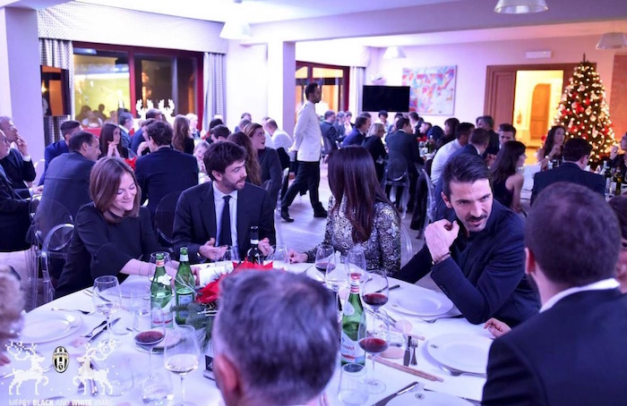 画像：Juventus X'mas Dinner 2016