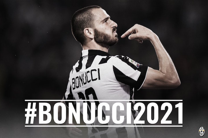 2021年まで契約を延長したレオナルド・ボヌッチ 画像:2021年まで契約を延長したレオナルド・ボヌッチ