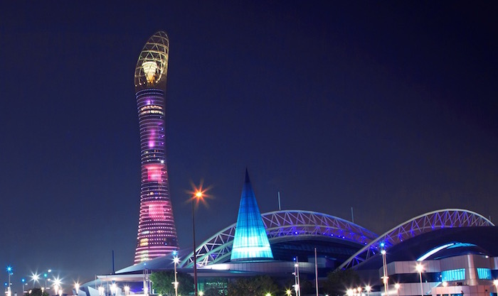ユベントスが宿泊する The Torch - Doha 画像:ユベントスが宿泊する The Torch - Doha
