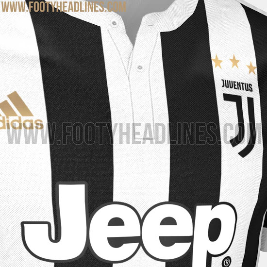 画像：2017/18 Juventus Home Kit 2 (Leak)