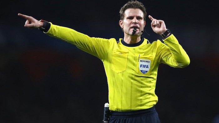 フェリックス・ブリッヒ(Felix Brych)主審 画像:フェリックス・ブリッヒ(Felix Brych)主審