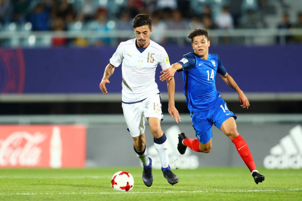 U-20 W杯でプレーするビターレ 画像:U-20 W杯でプレーするビターレ