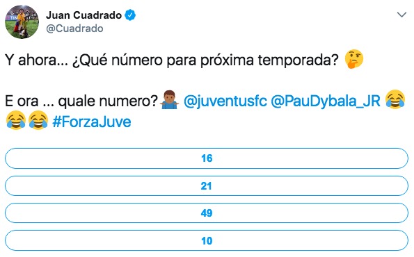 ツイッター上でアンケートを行うクアドラード 画像:ツイッター上でアンケートを行うクアドラード