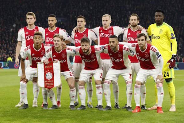 画像：AJAX - 2018/19 UEFA CL