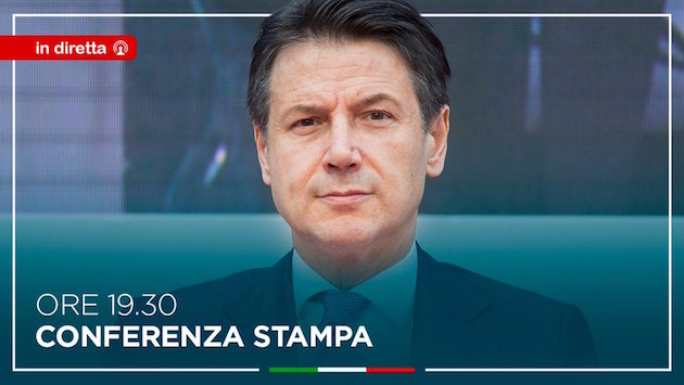 イタリアのコンテ首相 画像:イタリアのコンテ首相