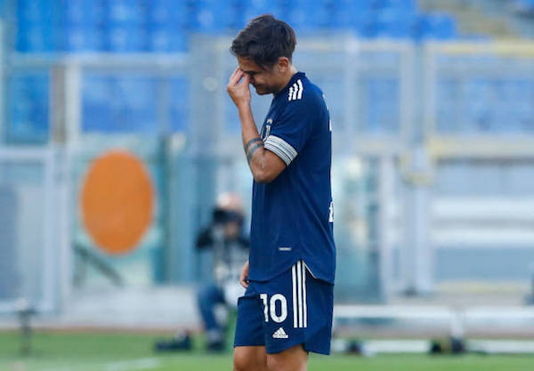 機能不全の試合が続くディバラ 画像:機能不全の試合が続くディバラ