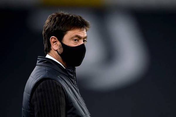 ユベントスのアニェッリ会長 画像:ユベントスのアニェッリ会長