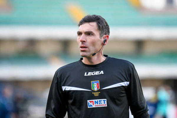 ファン・ルカ・サッキ(Juan Luca Sacchi)主審 画像:ファン・ルカ・サッキ(Juan Luca Sacchi)主審