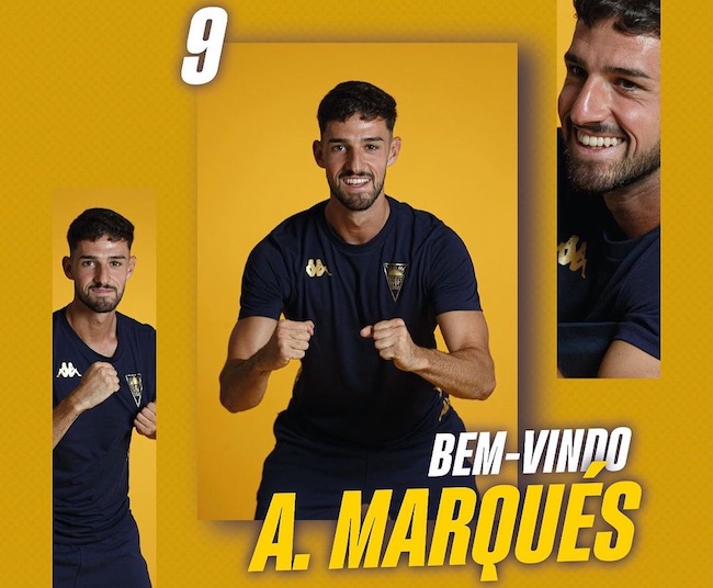 エストリルへの完全移籍が発表されたアレハンドロ・マルケス