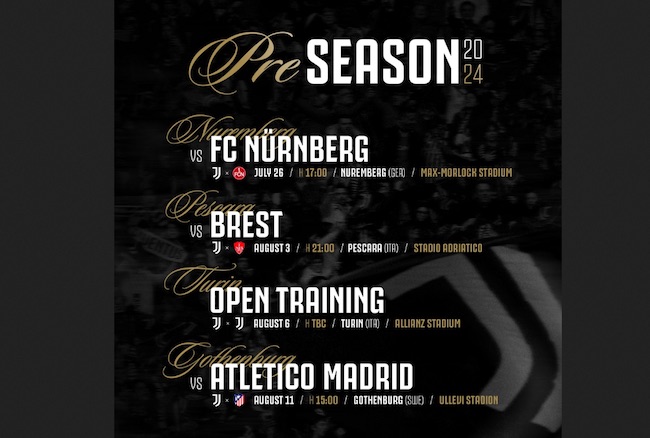 Juventus PreSeason 2024