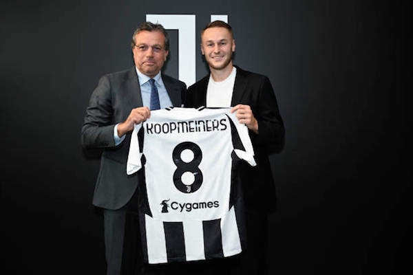 コープマイネルス　ユベントス 公式発表： ユベントスが移籍金5470万ユーロ＋ボーナス最大600万