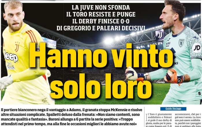 試合後コメント】 2025/26 セリエA第11節 ユベントス対トリノ - NO