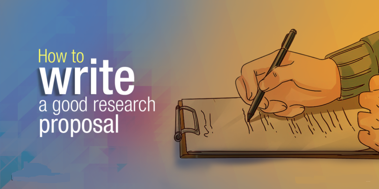How To Write A Good Research Proposal - Academic Success Blog For Students