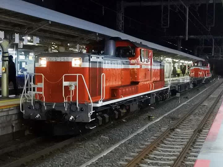 米原訓練プッシュプル