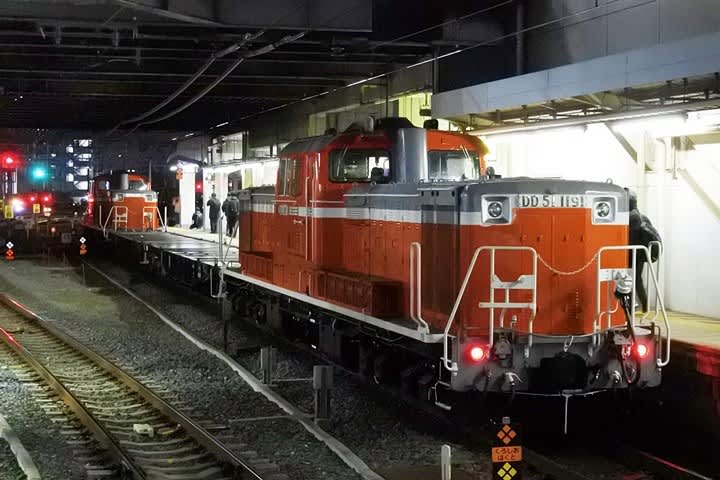 米原訓練プッシュプル
