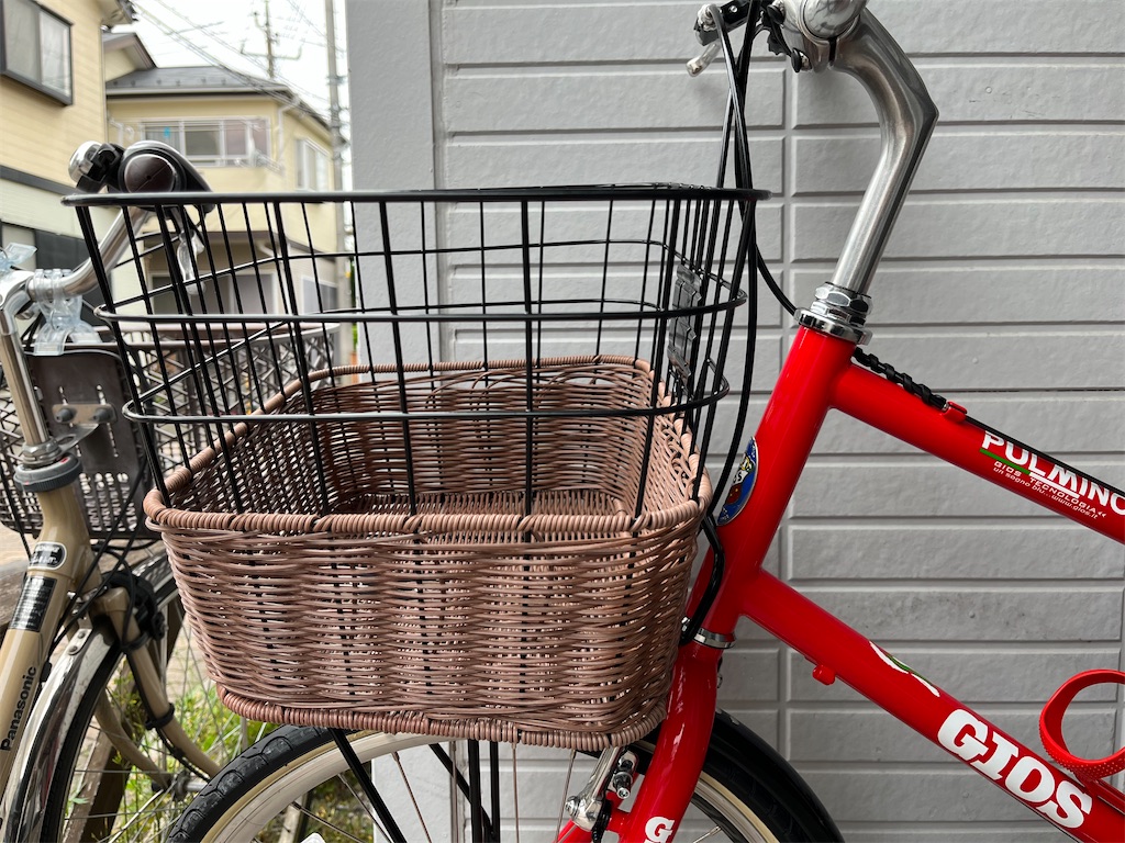 GIOS】ミニベロにカゴ取り付けました！【PULMINO】 - 挫折から栄光へ 