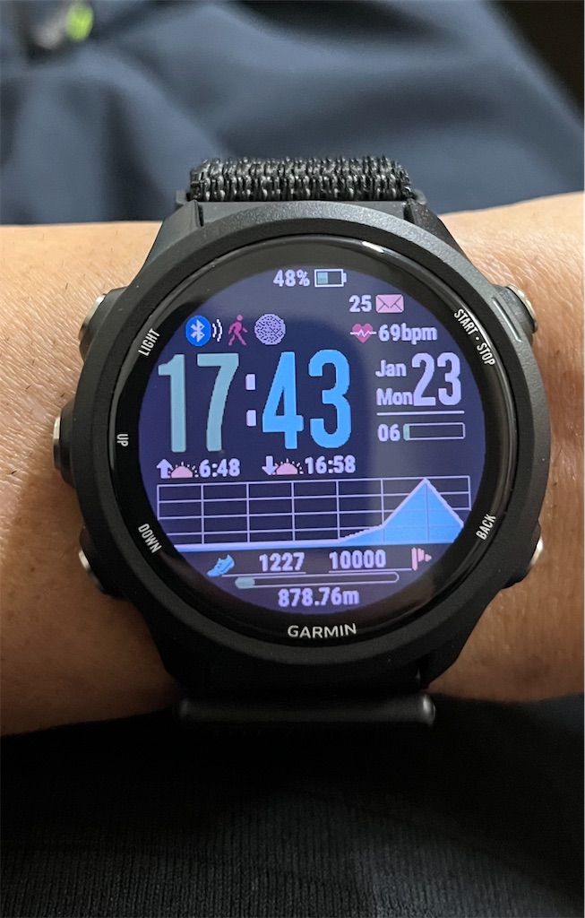 Garmin fore athlete245 ウォーキング・ランニングウェア